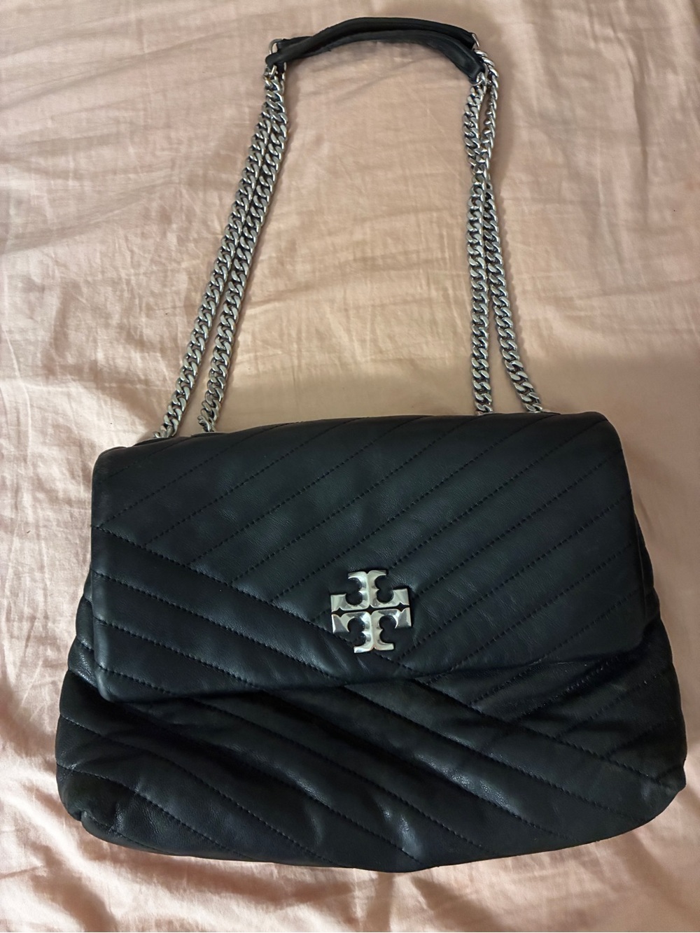 🖤 Tory Burch Kira Chevron Convertible Shoulder Bag